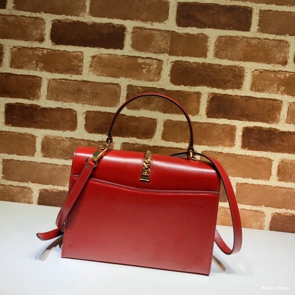 Hyperpeter Sylvie Gucci handle small top 1969 bag 0820